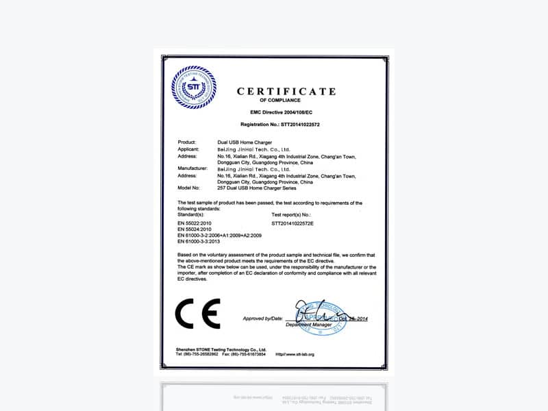 Certificaciones CE