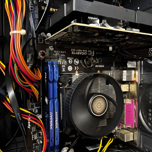 Mazo de cables del ventilador y del sistema de enfriamiento-1