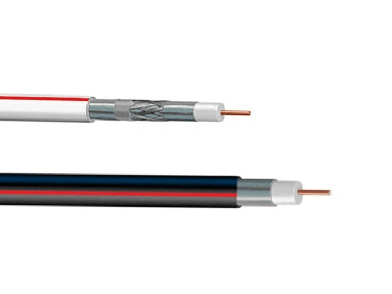 Conjunto de cables coaxiales