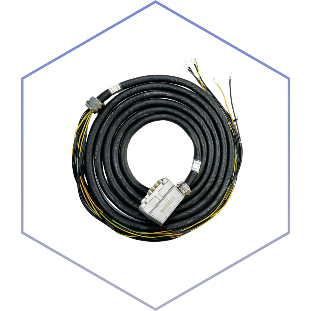 Fabricante de mazos de cables industriales