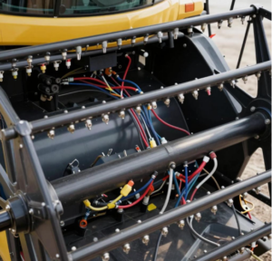 Estado de los mazos de cables de los equipos agrícolas en las cosechadoras