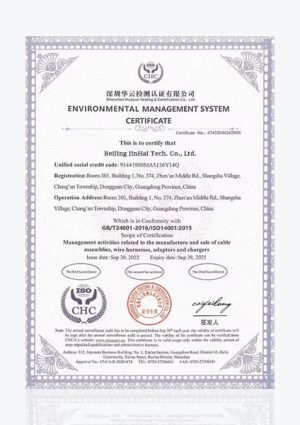 Chứng nhận ISO 14001